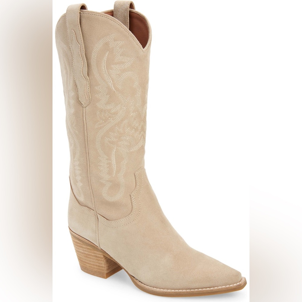 Jeffrey Campbell Dagget cowboy boot worn twice. Virtually new condition.